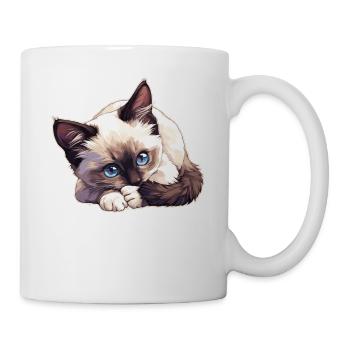 Snowshoe Kitten Snowshoe Cat - Mug - white - Right