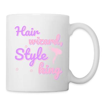 Coiffeur Coiffeur Coiffeur Coiffeur - Mug blanc - blanc - Droite