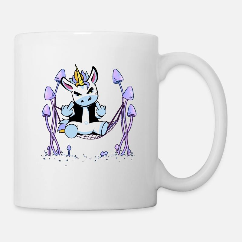 Licornes Licorne Hamac - Mug blanc - blanc
