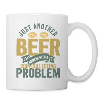 Brews and Coins: A Collector's Perfect Evening - Tasse - Weiß - Rechts
