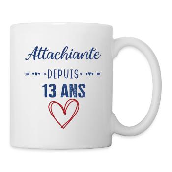 idée cadeau anniversaire 13 ans fille femme ado - Mug blanc - blanc - Droite
