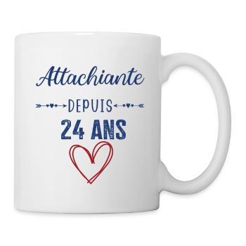 idée cadeau anniversaire 24 ans fille femme ado - Mug blanc - blanc - Droite