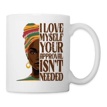 Juneteenth black history 1865 melaning african - Mug - white - Right