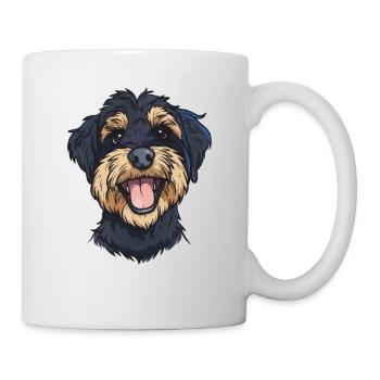 Escalope | Illustration de dessin animé - Mug blanc - blanc - Droite