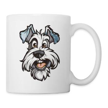 Sealyham Terrier | Cartoon Artwork - Tasse - Weiß - Rechts