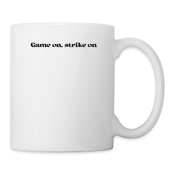 Bowling - Jouez en avant, frappez - Mug blanc - blanc - Droite