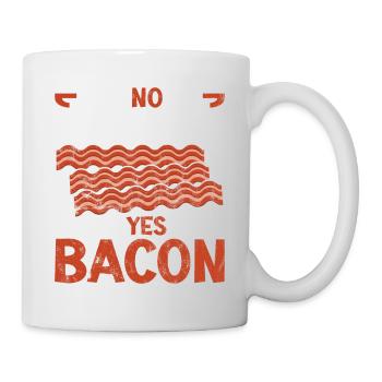 Ketogenic Bodybuilding Keto diet Bacon Proteins - Mug - white - Right