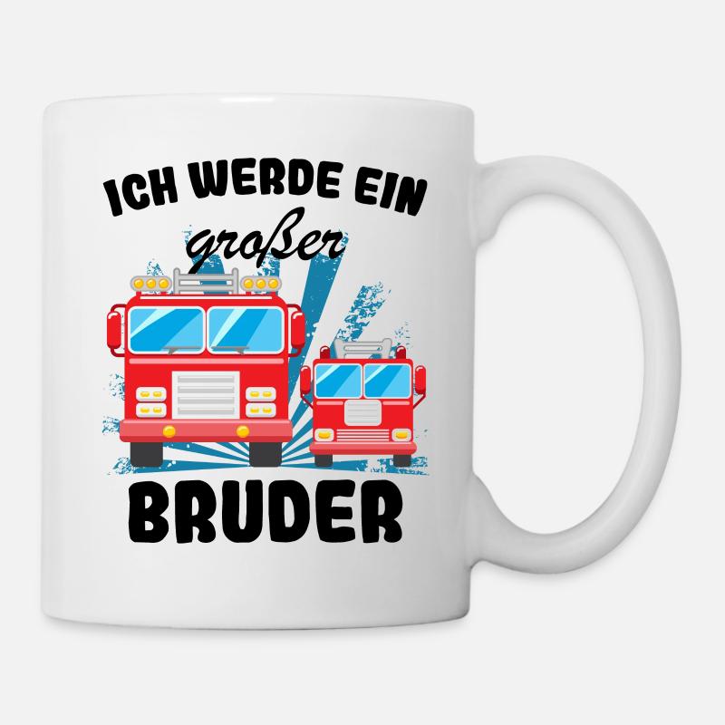 Nachwuchs Verkünden | Ich Werde Großer Bruder 2025 - Tasse - Weiß