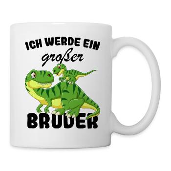 Annonce de la prochaine génération | Je vais être un grand frère en 2025 - Mug blanc - blanc - Droite
