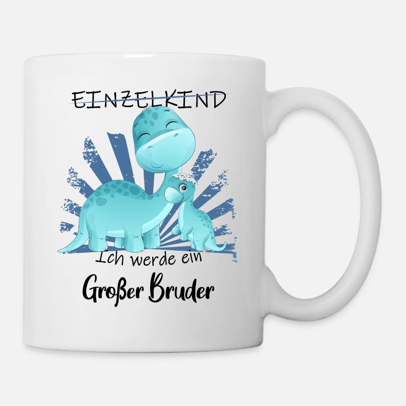 Nachwuchs Verkünden | Ich Werde Großer Bruder 2025 - Tasse - Weiß