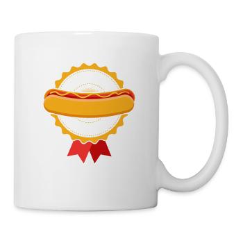 Certified Hotdogologist Hot Dogs Foodie Viennese - Mug - white - Right