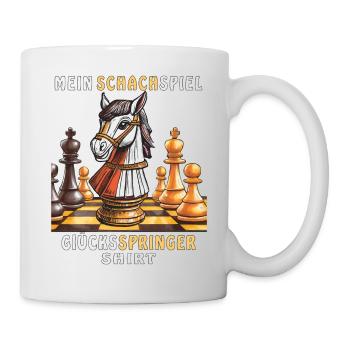 CHESS GAME LUCKY KNIGHT SHIRT - Mug - white - Right