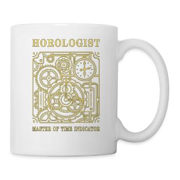 HOROGOLIST MASTER OF TIME INDICATOR - Mug - white - Right