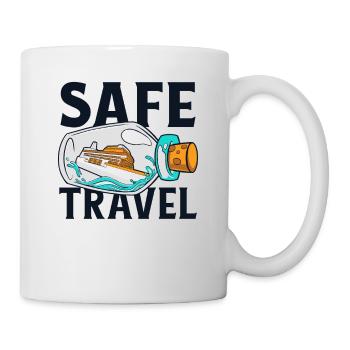 Safe Travel Cruise Ship Cruising Crew Cruise - Mug - white - Right
