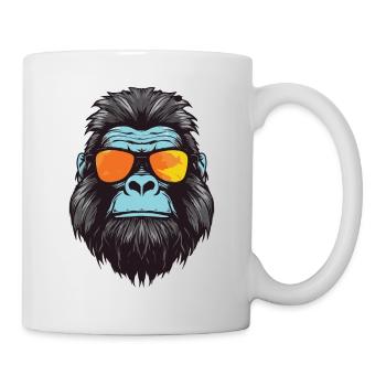 Gorilla Head Cool - Mug - white - Right