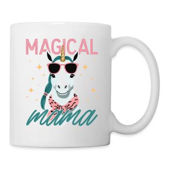 Magical Mom Stylish Unicorn Wife Funny Mom - Mug - white - Right