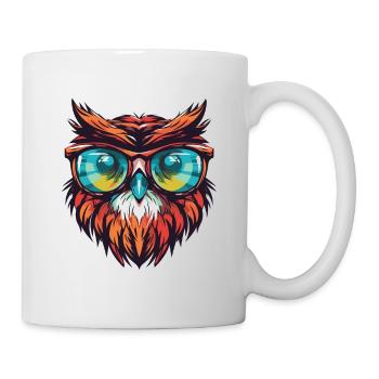Owl Head Cool - Mug - white - Right