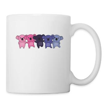 Omnisexual Flag Pride LGBTQ Cute Koala - Mug - white - Right