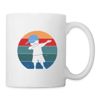 BÄÄM - DAB Tanz, 6. Geburtstag - Tasse - Weiß - Rechts