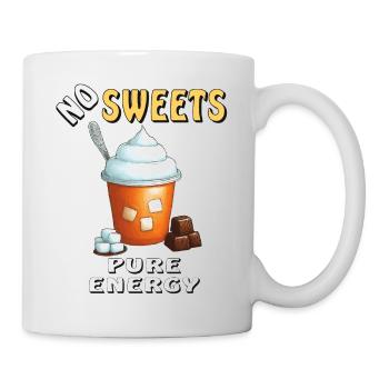 SUGAR NO SWEETS PURE ENERGY - Mug - white - Right