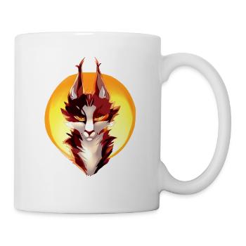 Sol Warrior Cats Cat Cats Sun Beautiful Comic - Mug - white - Right