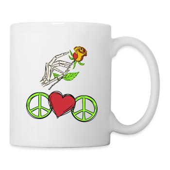 Peace Symbol of Peace - Mug - white - Right