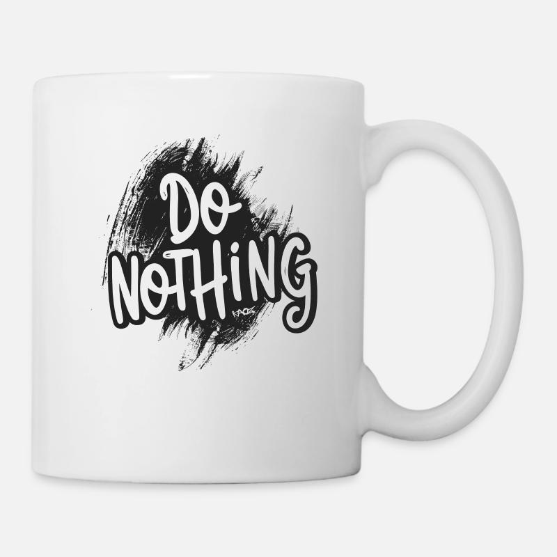 Ne faites rien ! - Mug blanc - blanc