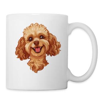Toy Poodle | Toy Poodle | Cartoon Artwork - Mug - white - Right