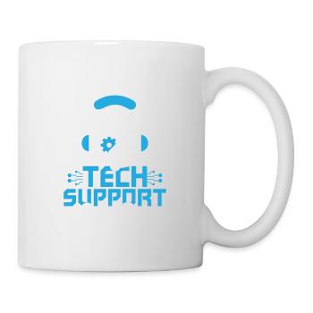 Before You Bother Me Tech Support Computer - Tasse - Weiß - Rechts