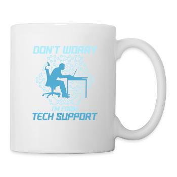 From Now On Call Me Tech Wizard Tech Support Compu - Tasse - Weiß - Rechts