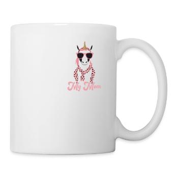 Funny Mom Comparison Unicorn Mom Style - Mug - white - Right