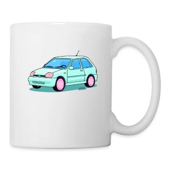 Cute and ascetic car fashion - Mug - white - Right