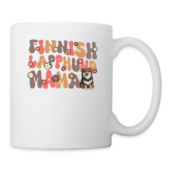 Finnish Lapphund Groovy Lapphund Mama - Tasse - Weiß - Rechts