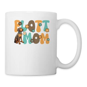 Plott Hound Groovy Plott Maman - Mug blanc - blanc - Droite