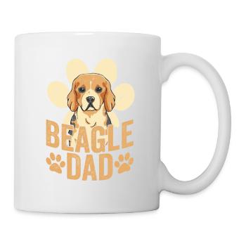 Beagle Dad Dog Owner Puppy Beagles - Mug - white - Right