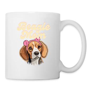 Beagle Maman Propriétaire de chien Chiot Beagles - Mug blanc - blanc - Droite