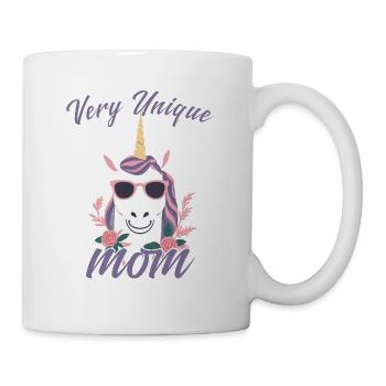 Conception de maman Licorne très Unique - Mug blanc - blanc - Droite