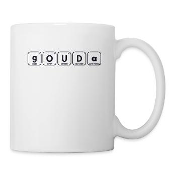 Gouda Periodic Table Of Elements Maker Queso - Mug - white - Right