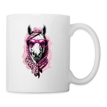 Maman Cheval Cheval Amant Mère Cheval Fille - Mug blanc - blanc - Droite