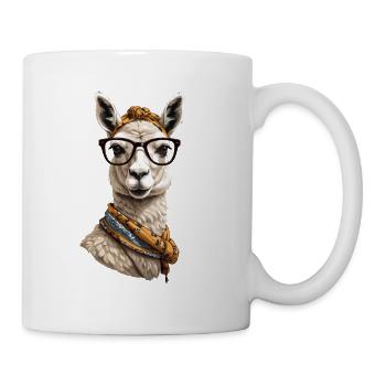 Conception drôle d’alpaga lama pour maman - Mug blanc - blanc - Droite