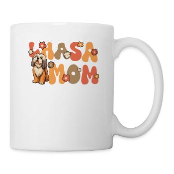 Lhasa Apso Groovy Lhasa Mom - Tasse - Weiß - Rechts