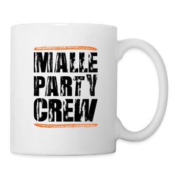 Malle Party Crew - Tasse - Weiß - Rechts