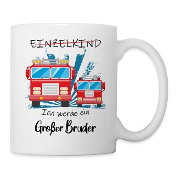 Annonce de la prochaine génération | Je vais être un grand frère en 2025 - Mug blanc - blanc - Droite