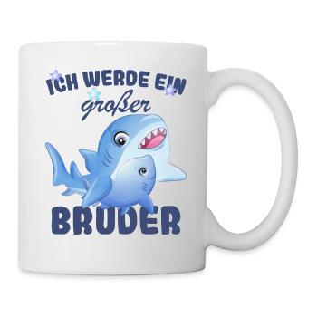 Annonce de la prochaine génération | Je vais être un grand frère en 2025 - Mug blanc - blanc - Droite