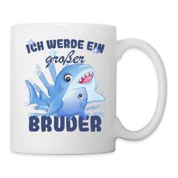 Annonce de la prochaine génération | Je vais être un grand frère en 2025 - Mug blanc - blanc - Droite