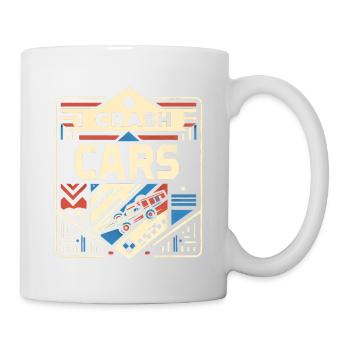 I Crash Cars 10 - Tasse - Weiß - Rechts