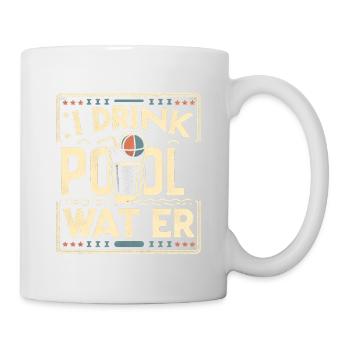 I Drink Pool Water 13 - Mug - white - Right