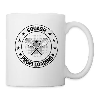 Squash profi loading - Squash Profi - Tasse - Weiß - Rechts