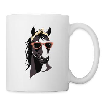 Mom Horse Horse Lover Mother Horse Girl - Mug - white - Right