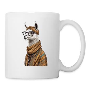 Llama Loving Mom Funny Mom Design - Mug - white - Right